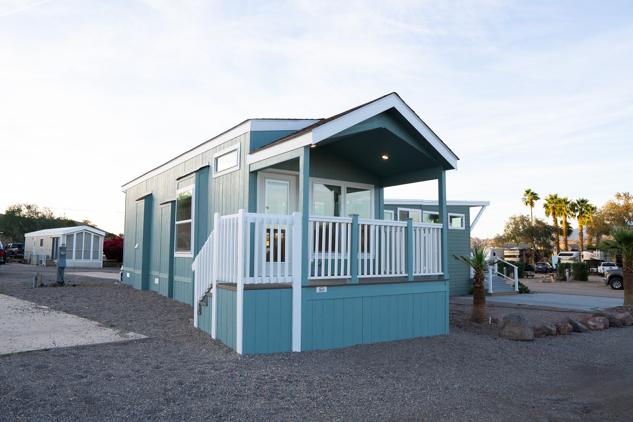 Park Model rentals offer amenities, including a drip coffee maker